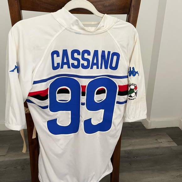 Sampdoria Away Jersey- Cassano - Picture 4 of 10